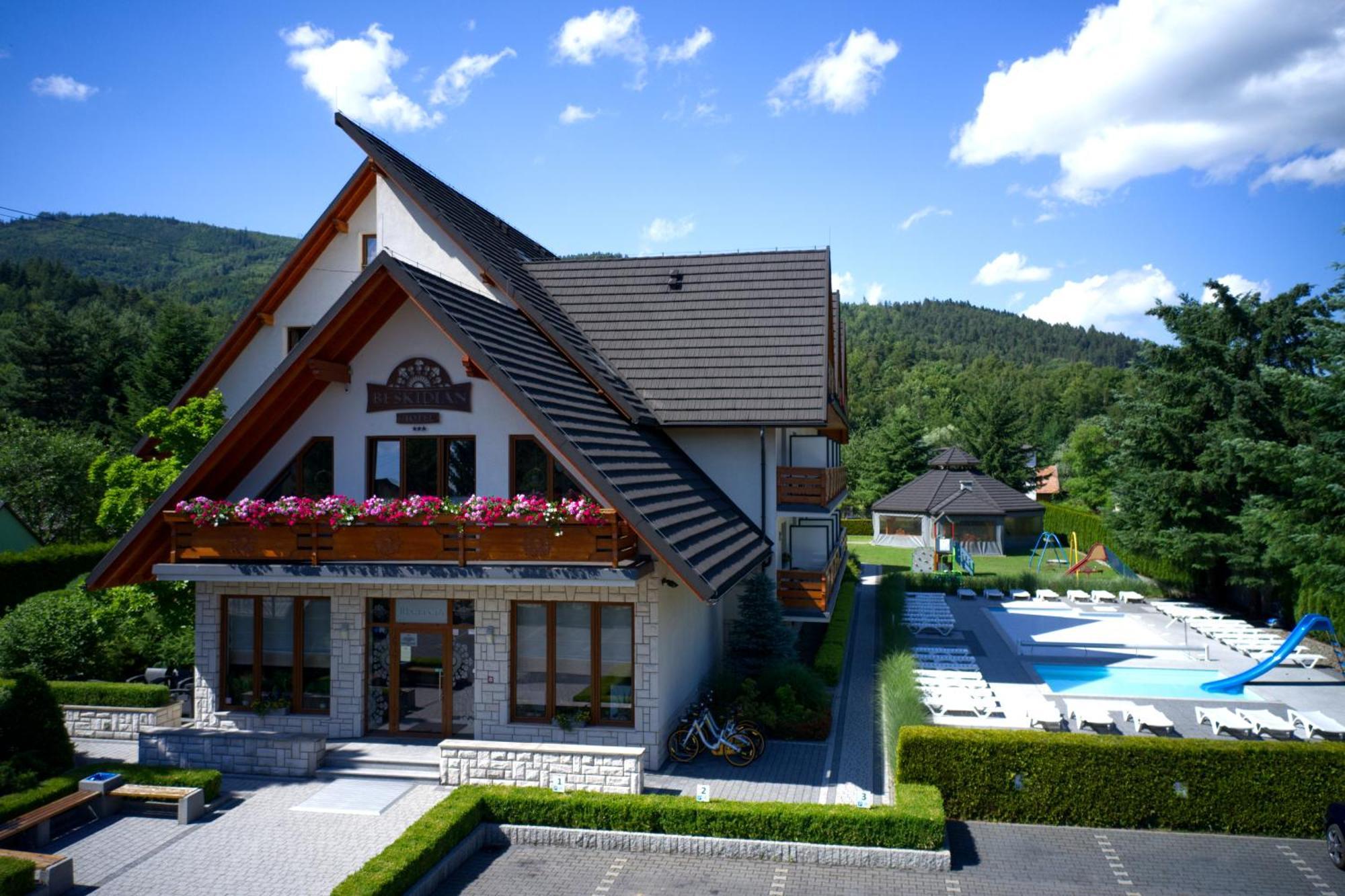 Hotel Beskidian Wegierska Gorka Dış mekan fotoğraf